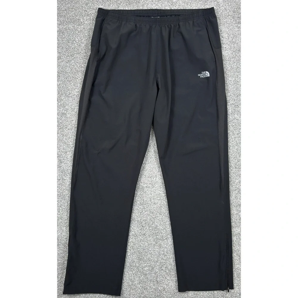 The North Face Flight Series Mens XL Black Running Pants Ankle Zip Trail